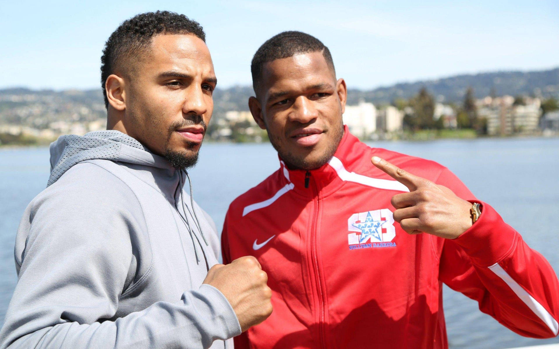 Andre Ward And Sullivan Barrera