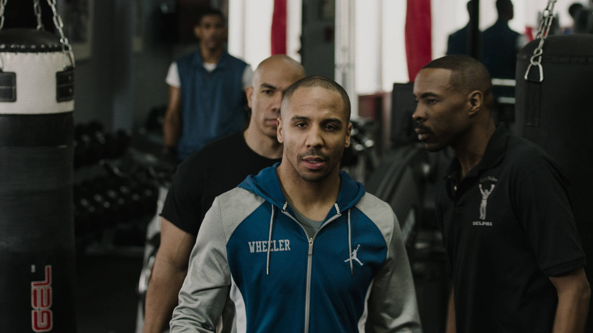 Andre Ward In Blue Jacket