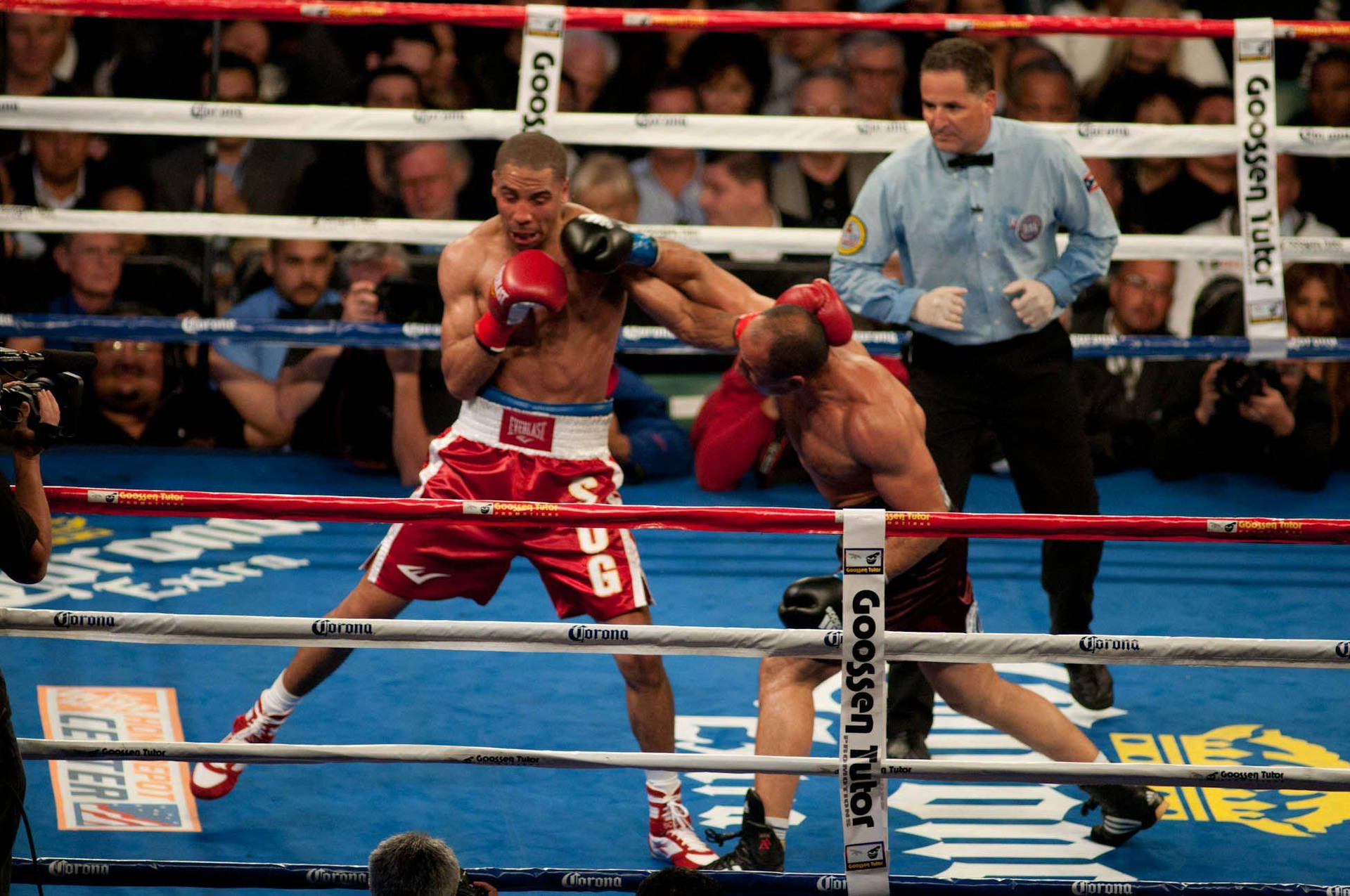 Andre Ward's Punch Background