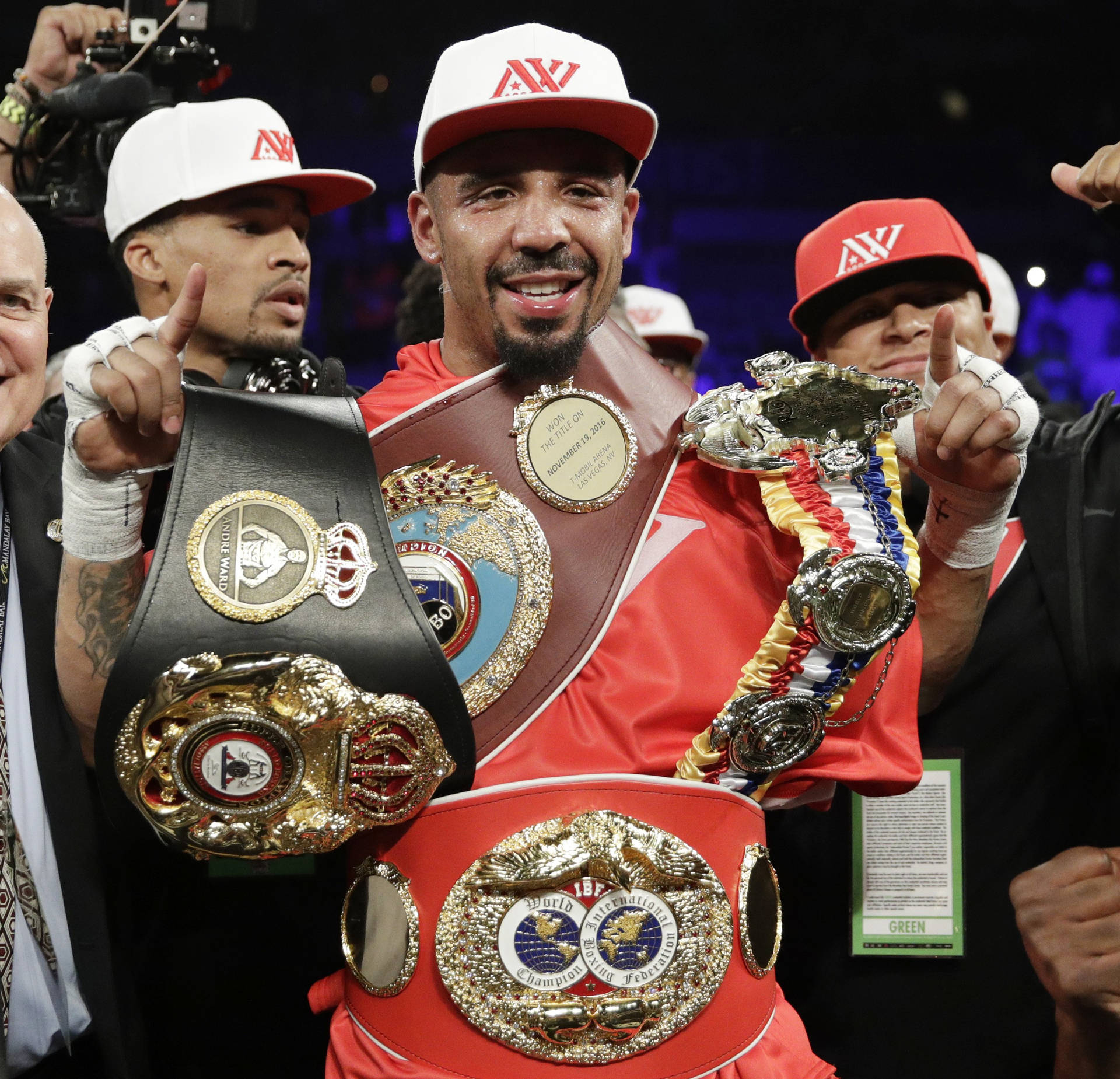 Andre Ward Winning Moment Background