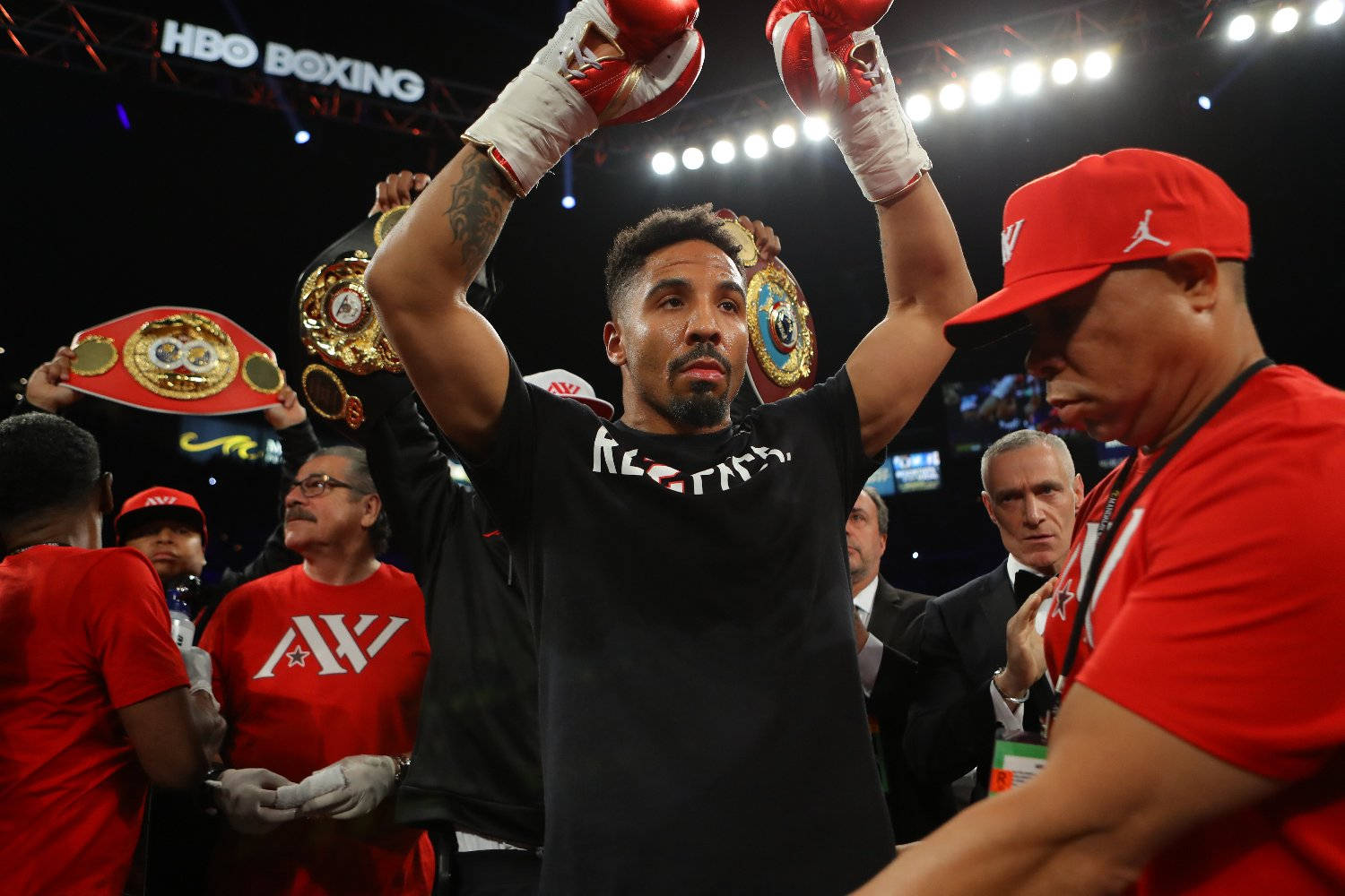 Andre Ward With Thick Hair And Beard