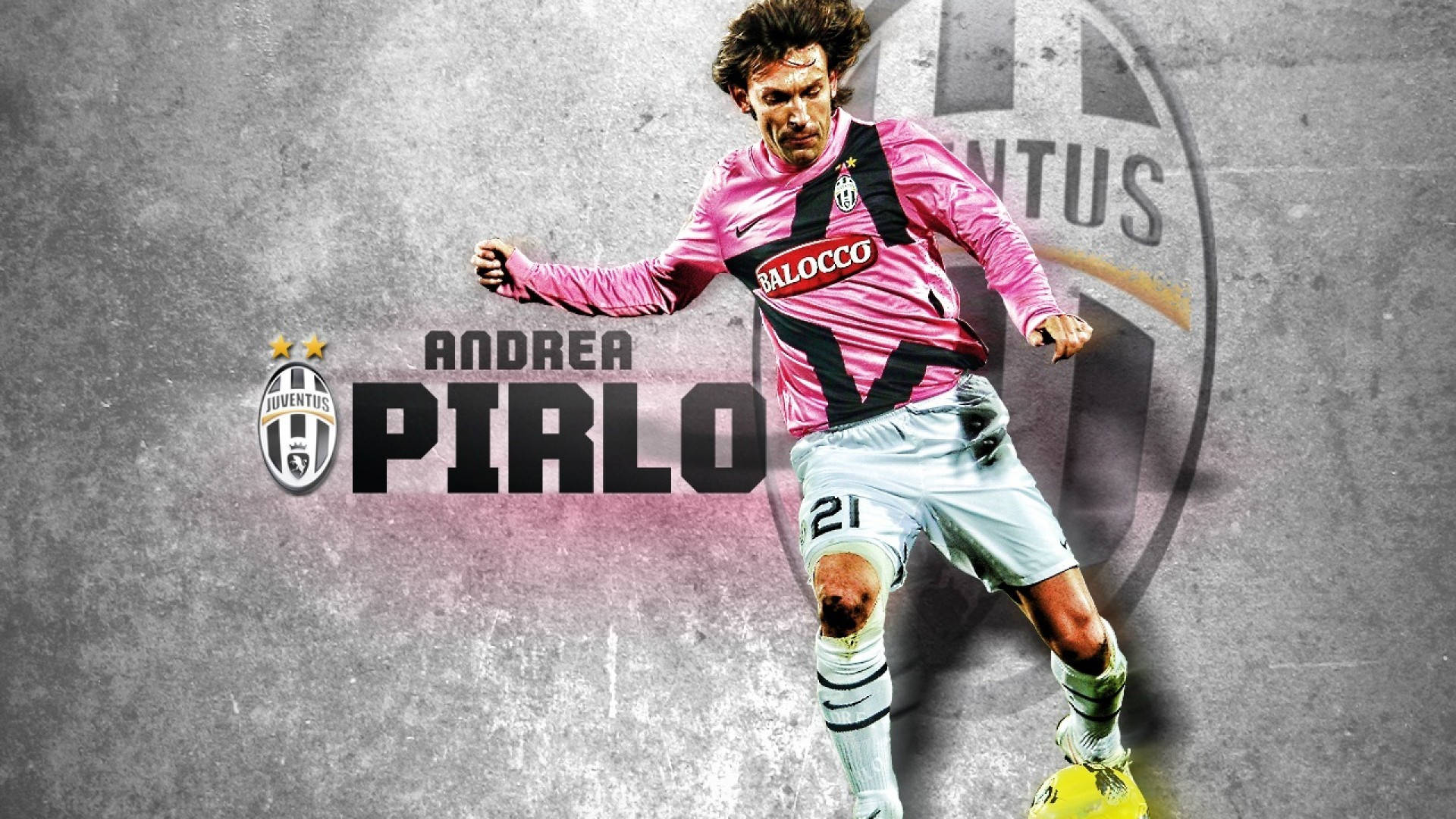 Andrea Pirlo Balocco Juventus Jersey Background