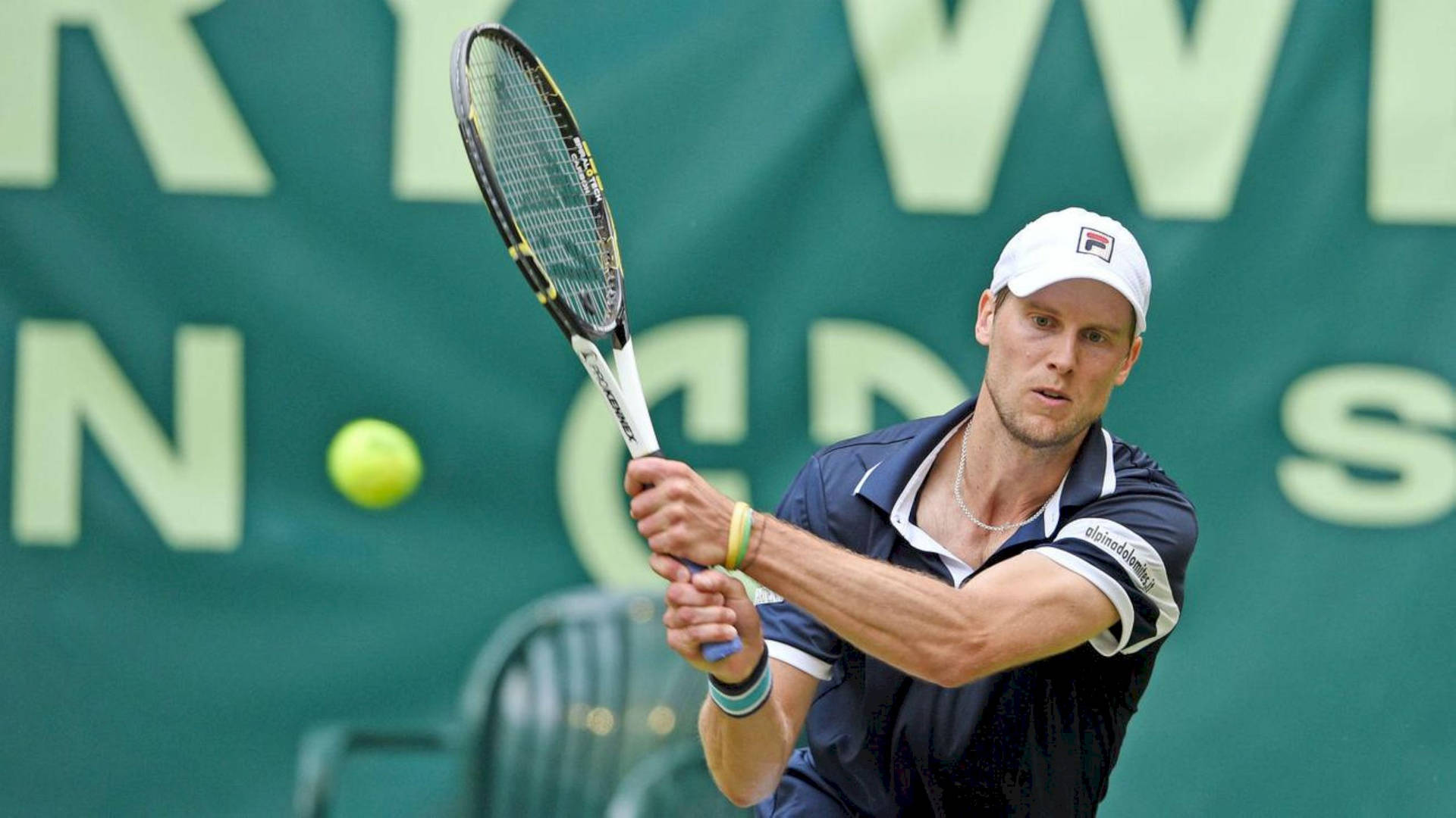 Andreas Seppi Ball Hit Background