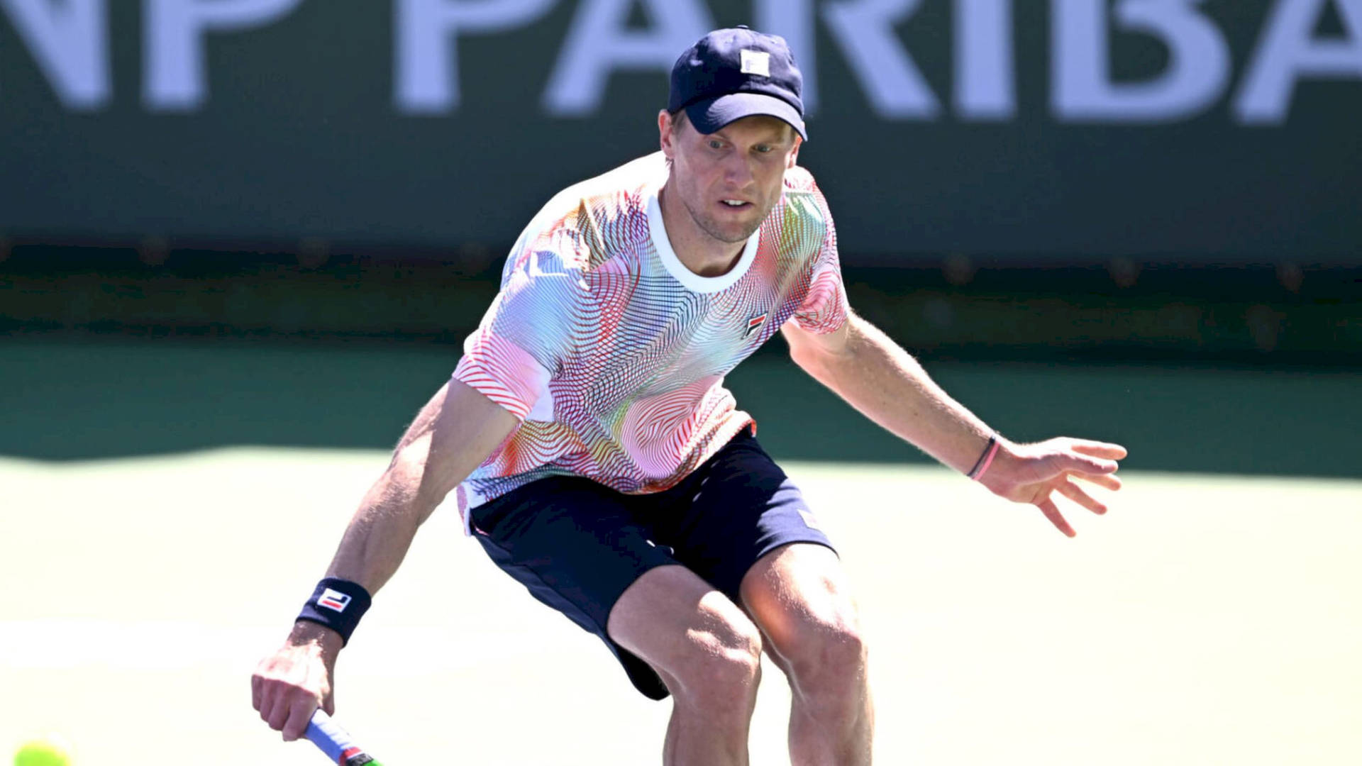 Andreas Seppi Colorful Top Background