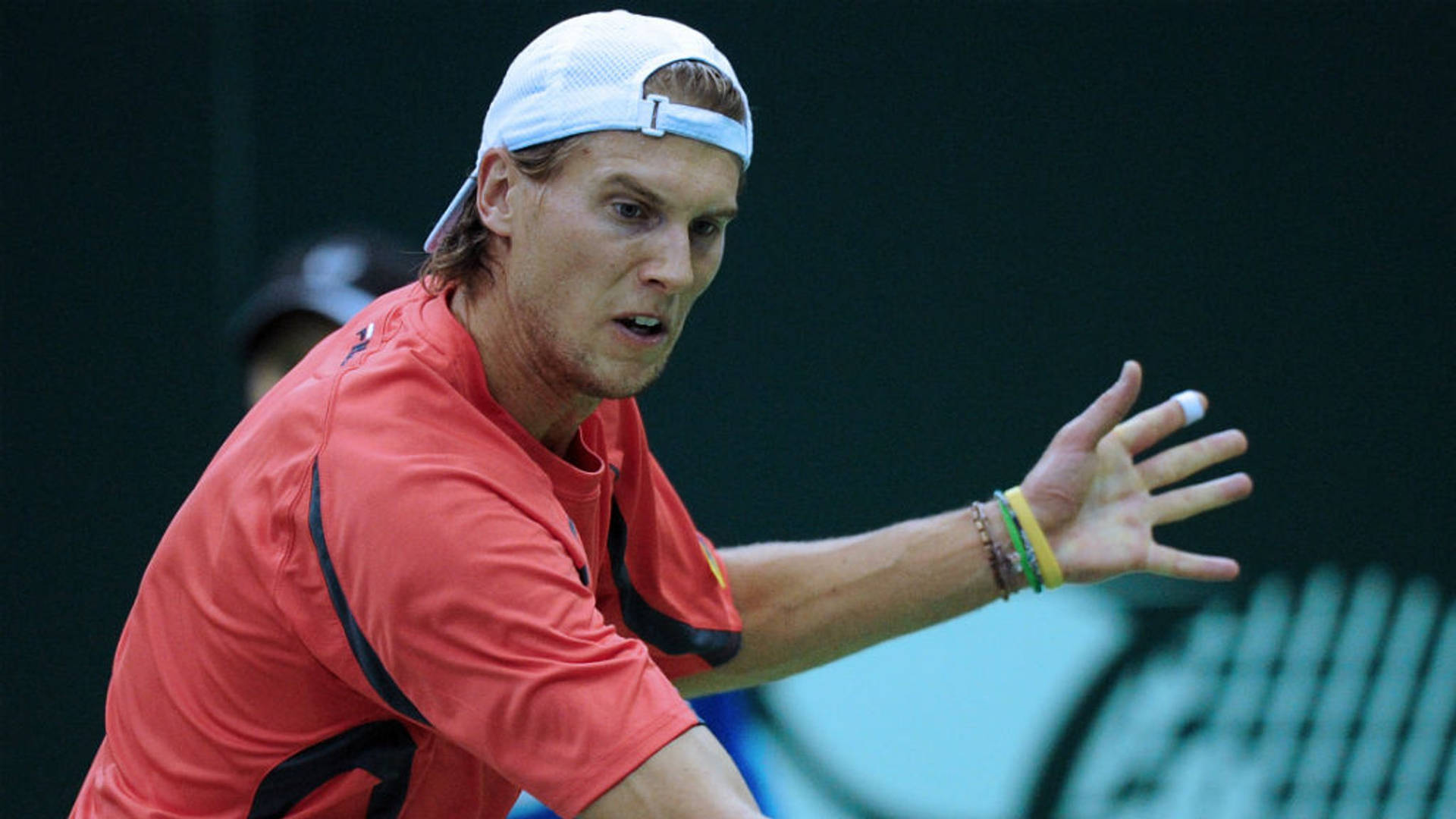 Andreas Seppi In Red Shirt