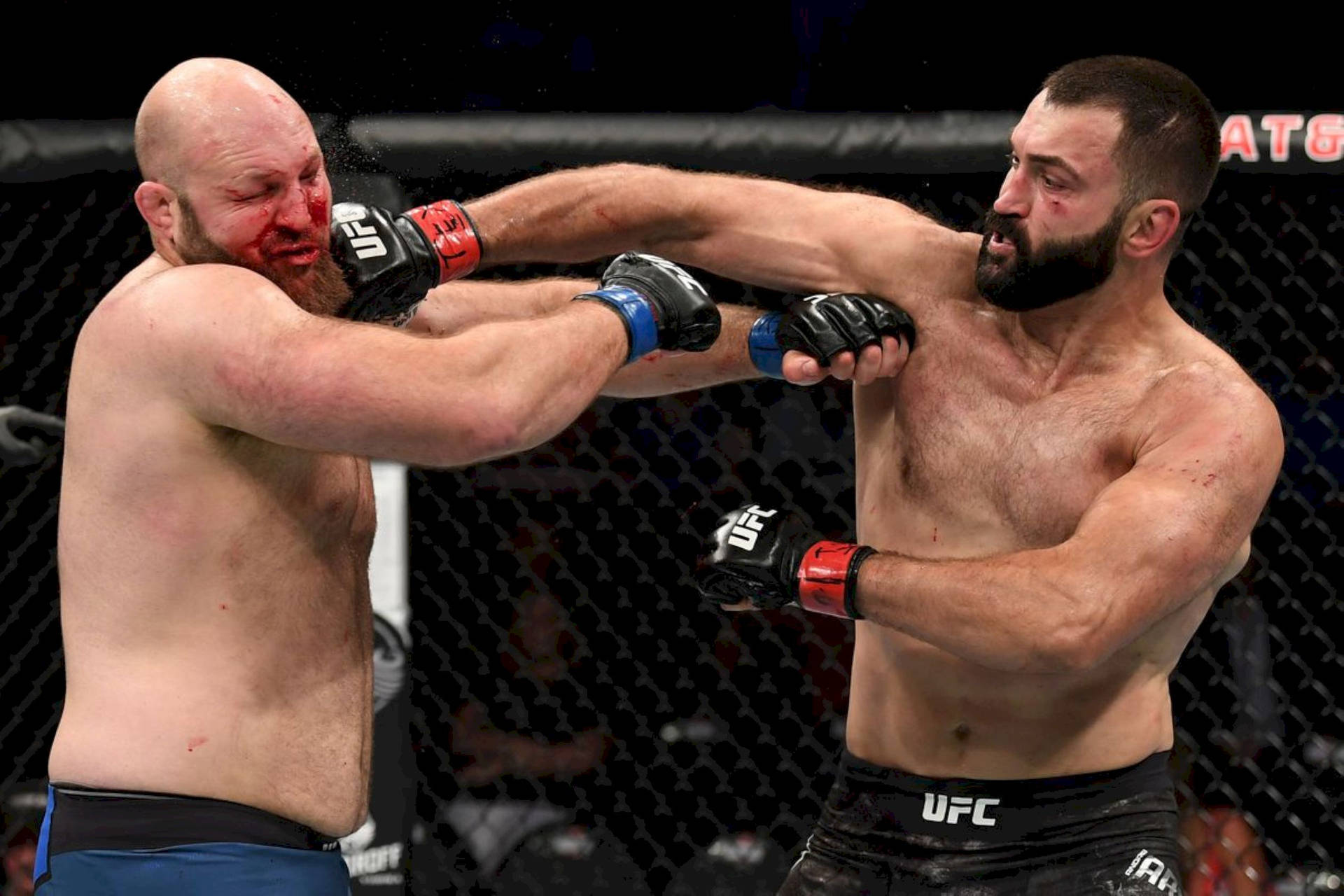 Andrei Arlovski And Ben Rothwell Background