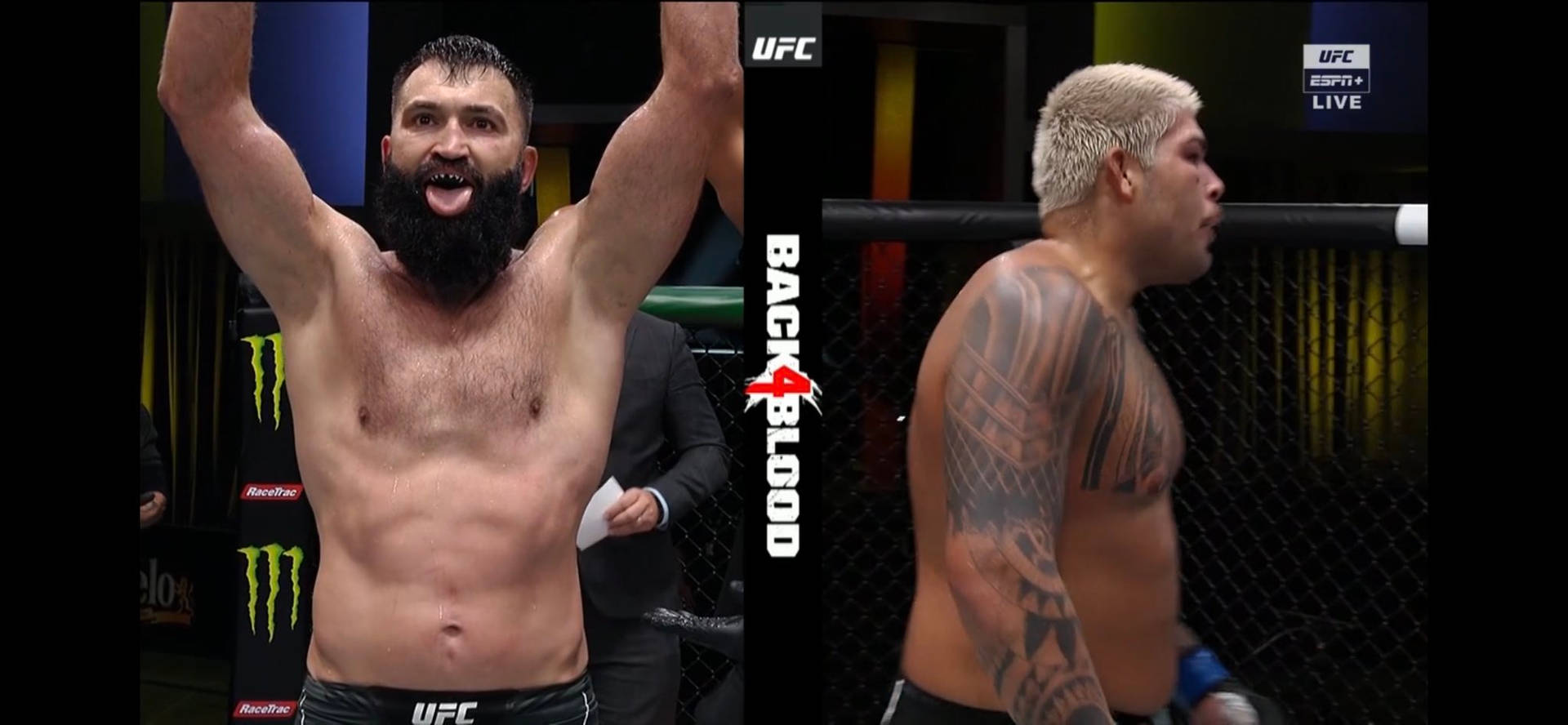 Andrei Arlovski And Mark Hunt Background