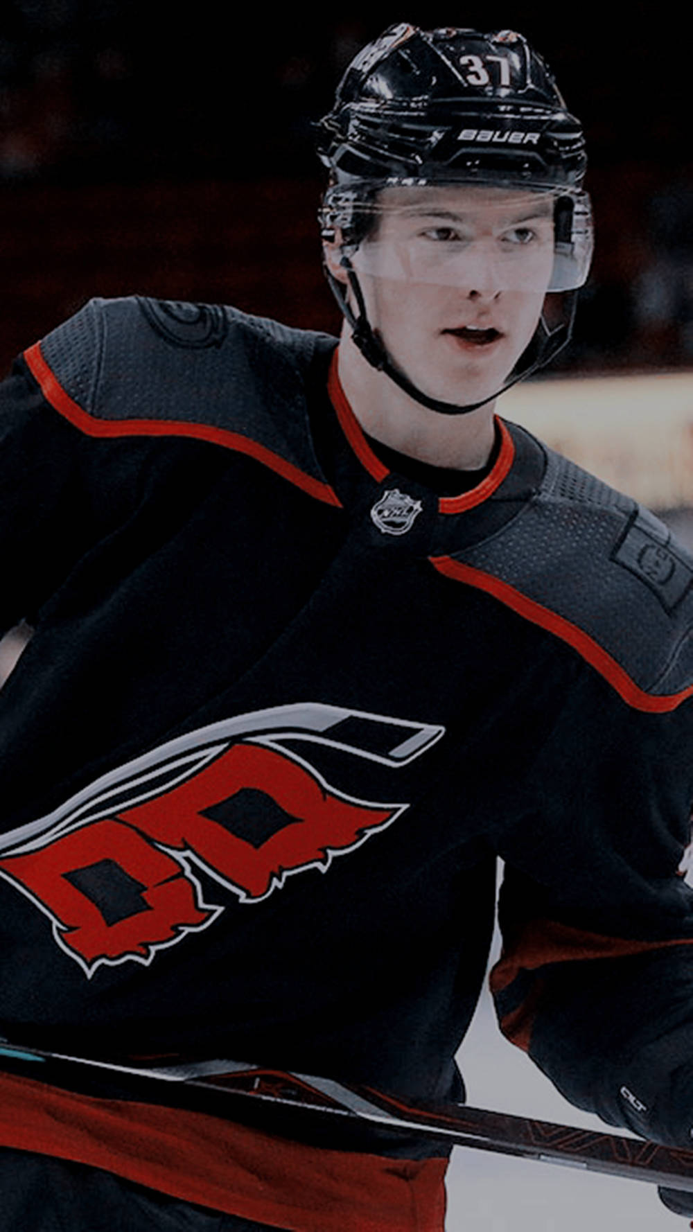 Andrei Svechnikov Nhl Poster Background