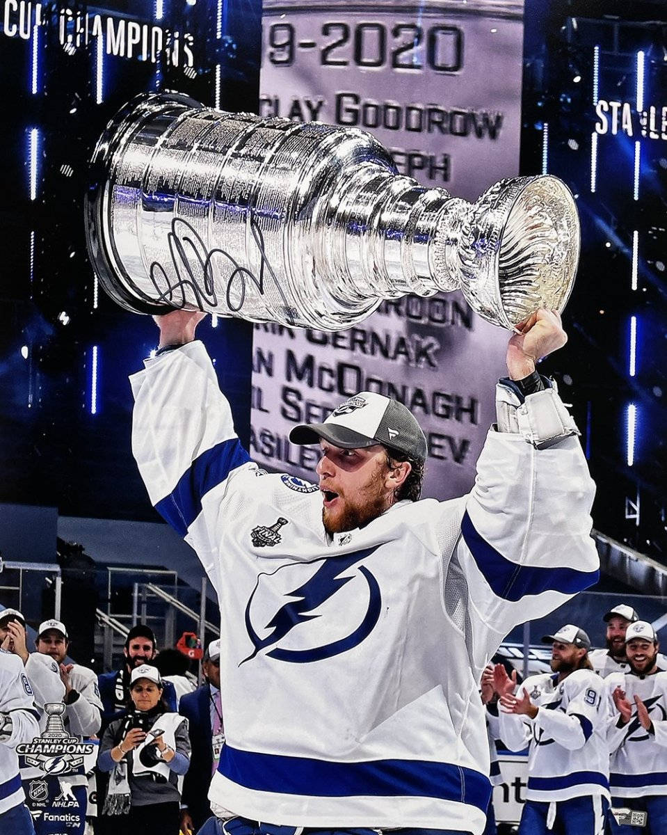 Andrei Vasilevskiy Champion Trophy Background