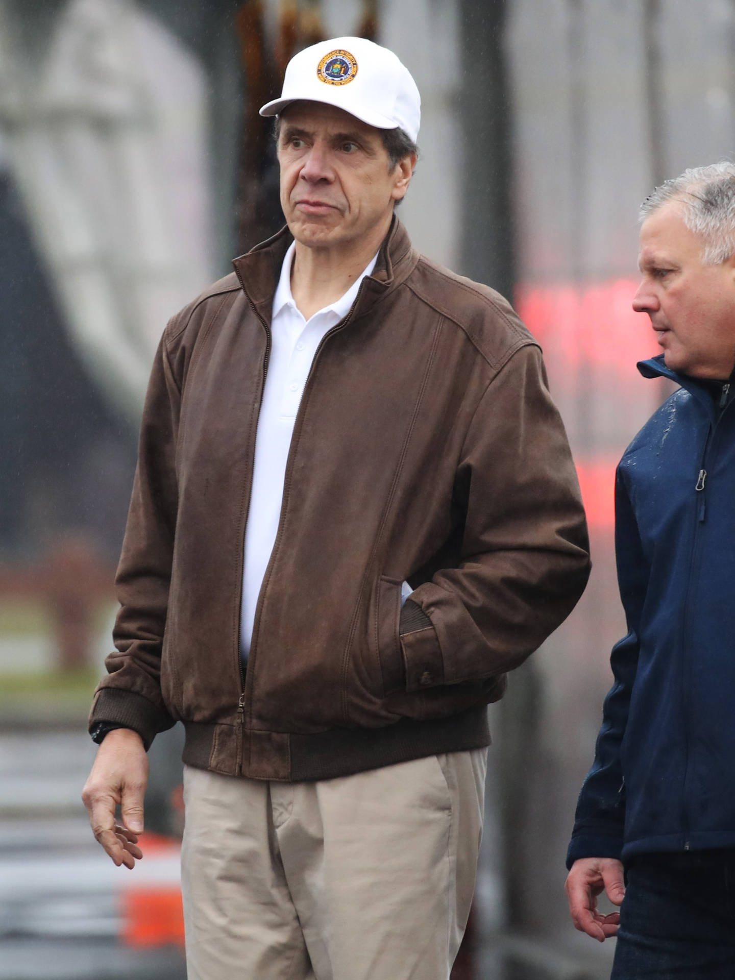 Andrew Cuomo In A Sporty Look