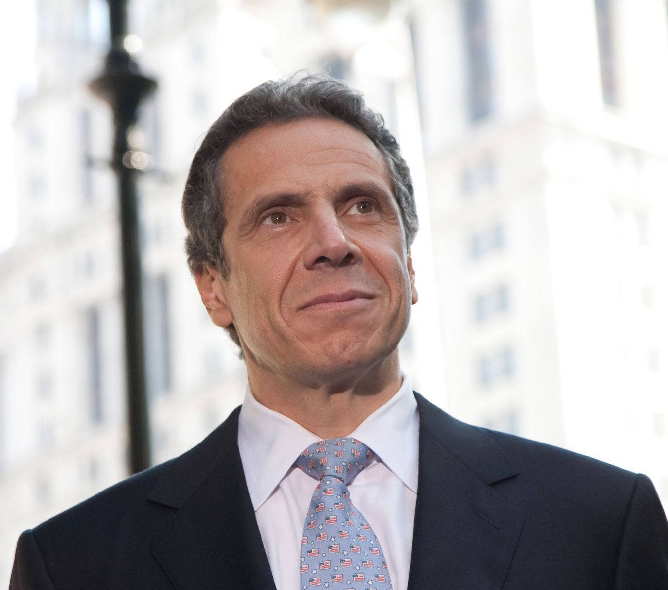 Andrew Cuomo In New York Background