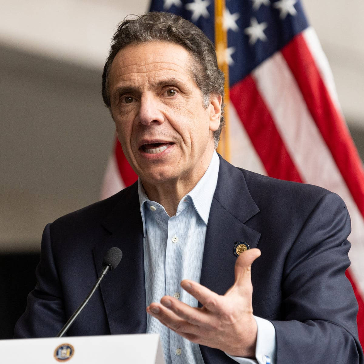 Andrew Cuomo's Fair Teeth Background