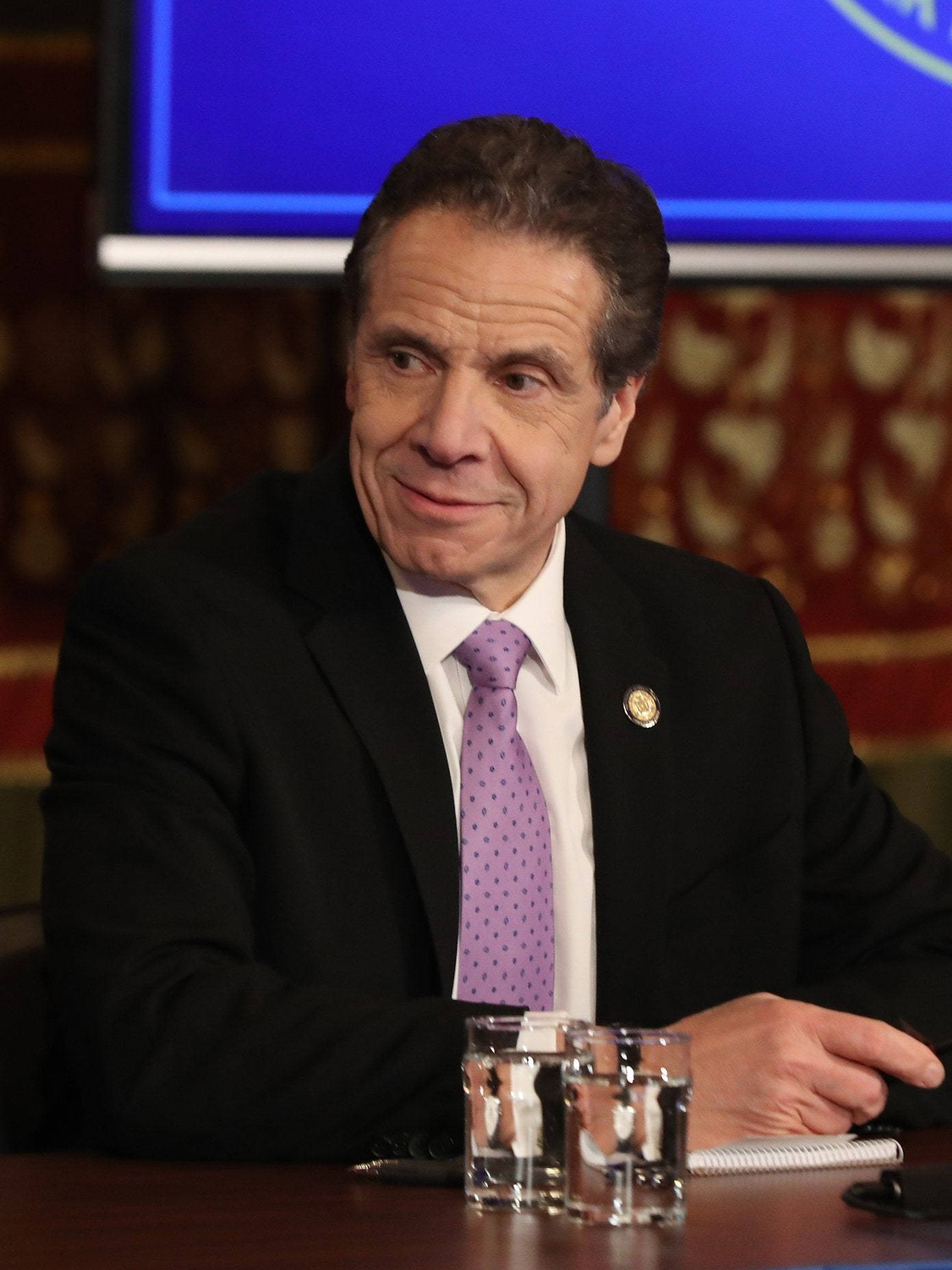 Andrew Cuomo Smirk