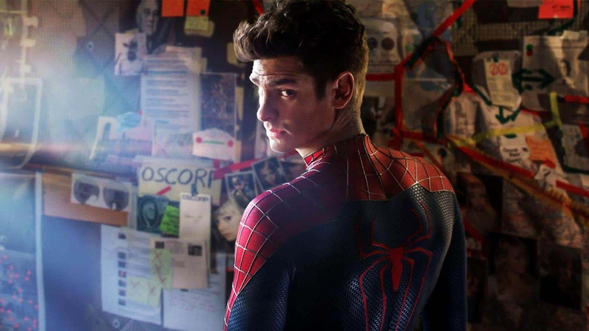 Andrew Garfield As Spider Man Background