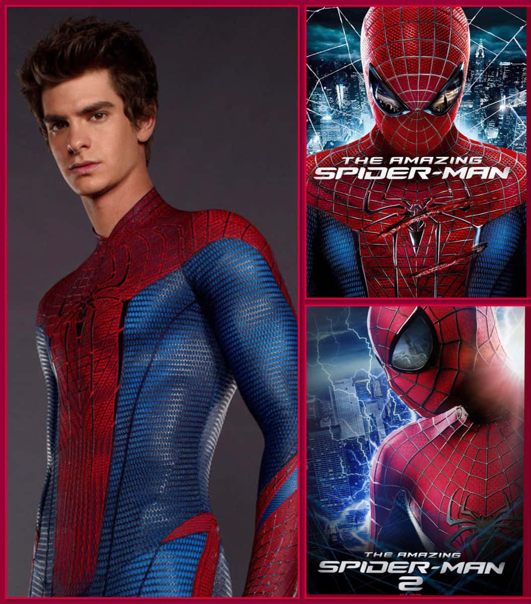 Andrew Garfield As The Iconic Spider Man Background