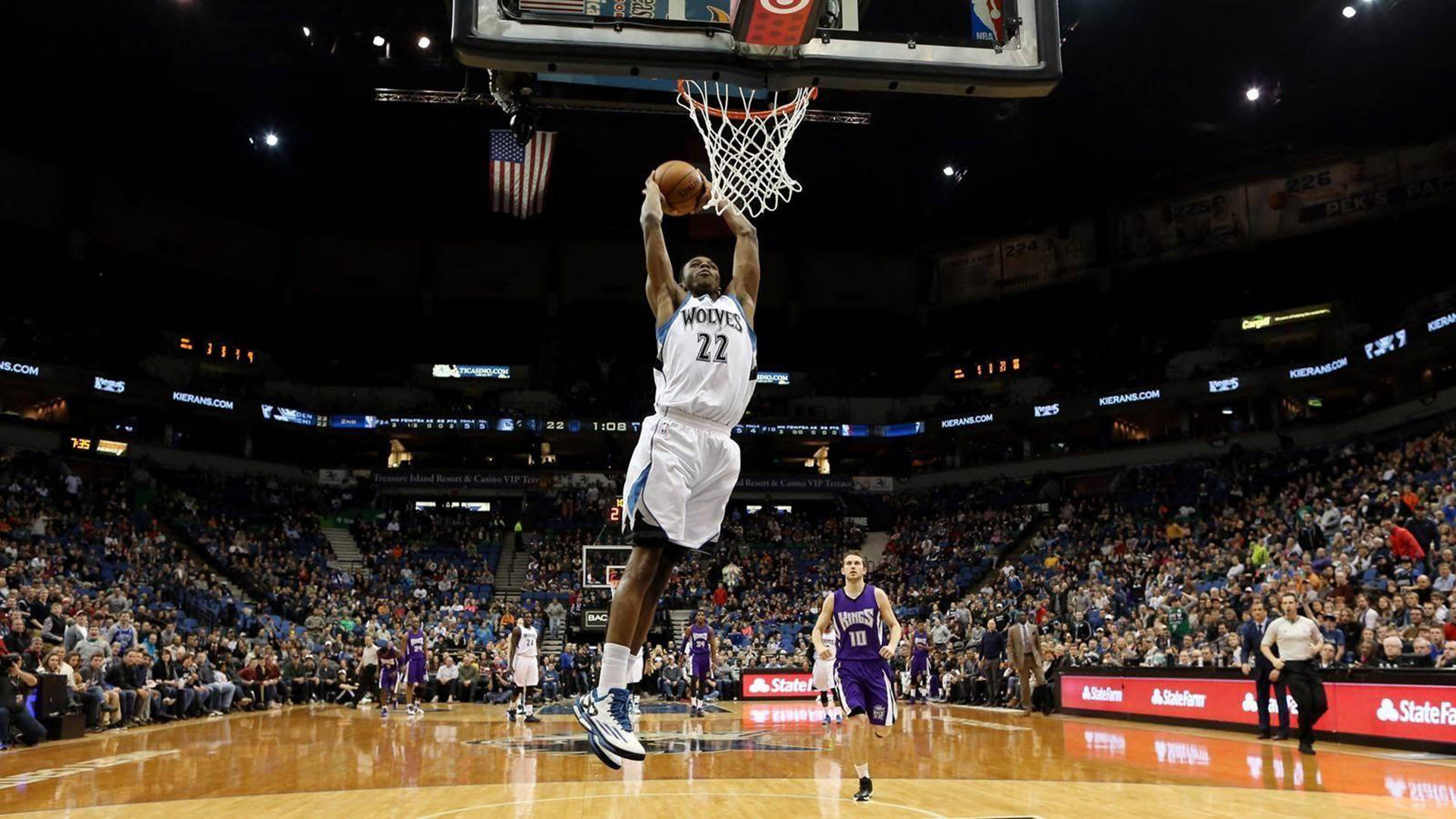 Andrew Wiggins At Target Center