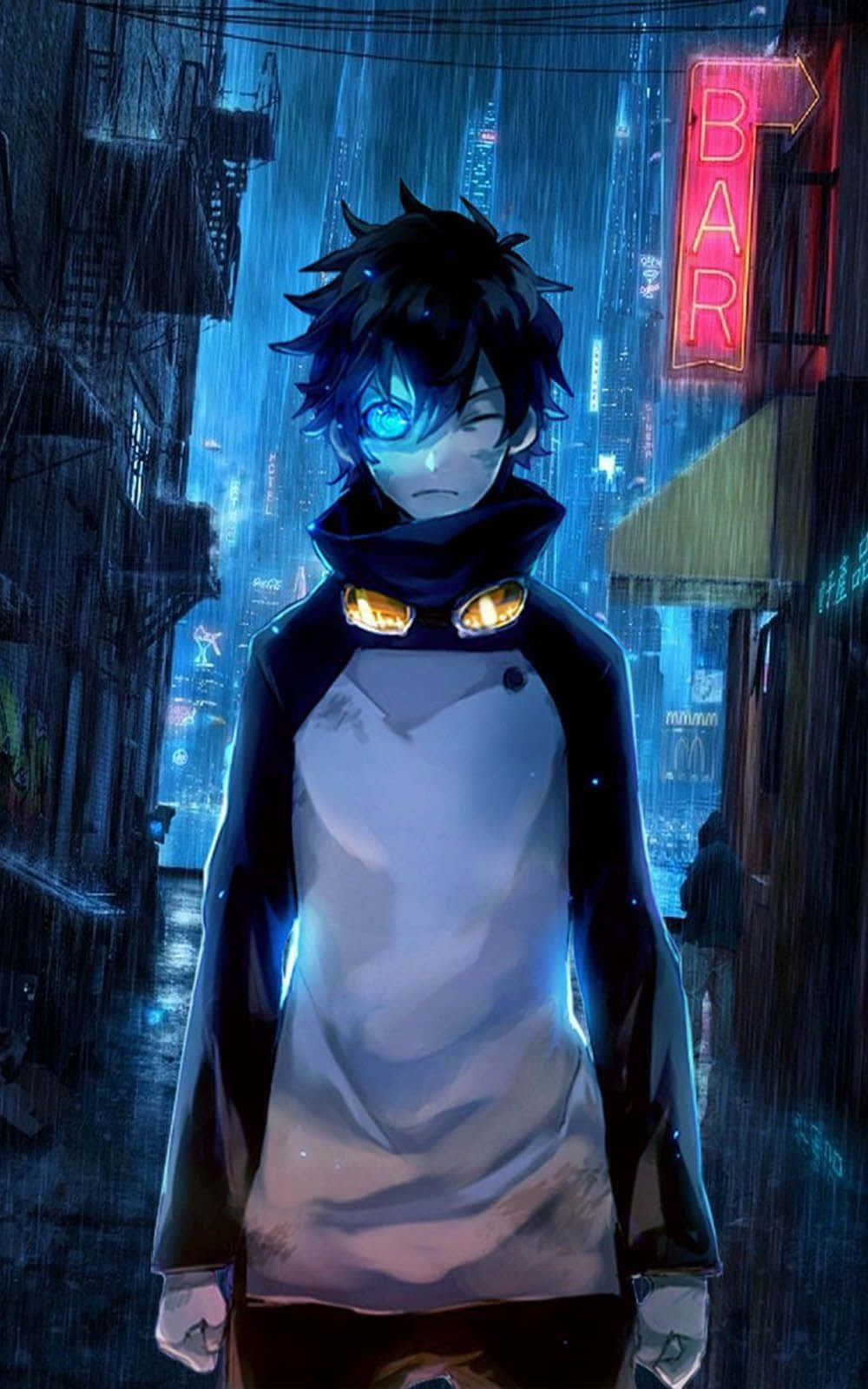 Android Anime Blood Blockade Battlefront Eyes Of The Gods Background
