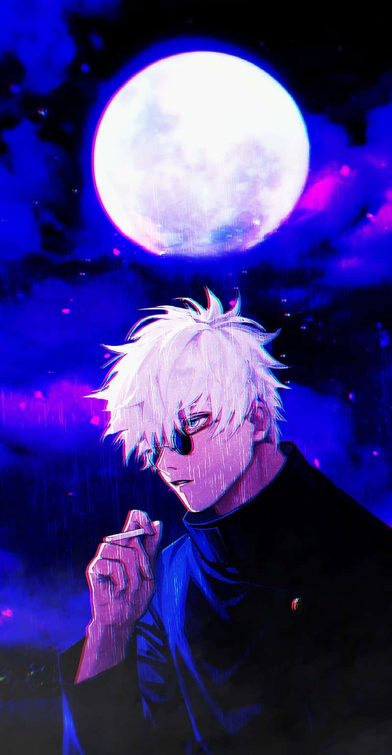 Android Anime Jujutsu Kaizen Satoru Gojo Background