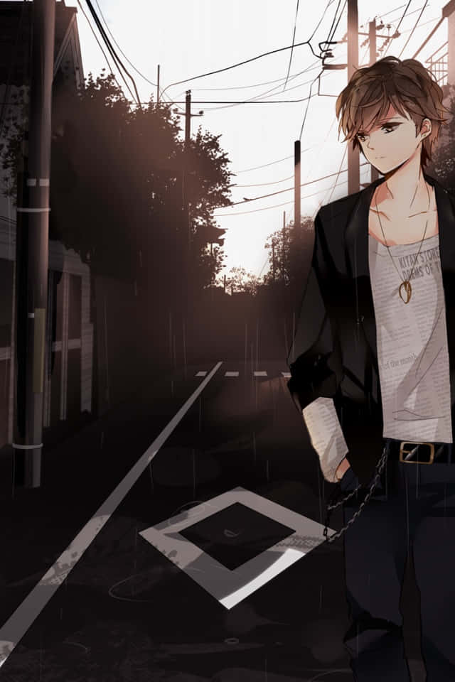 Android Anime Of A Lonely Boy