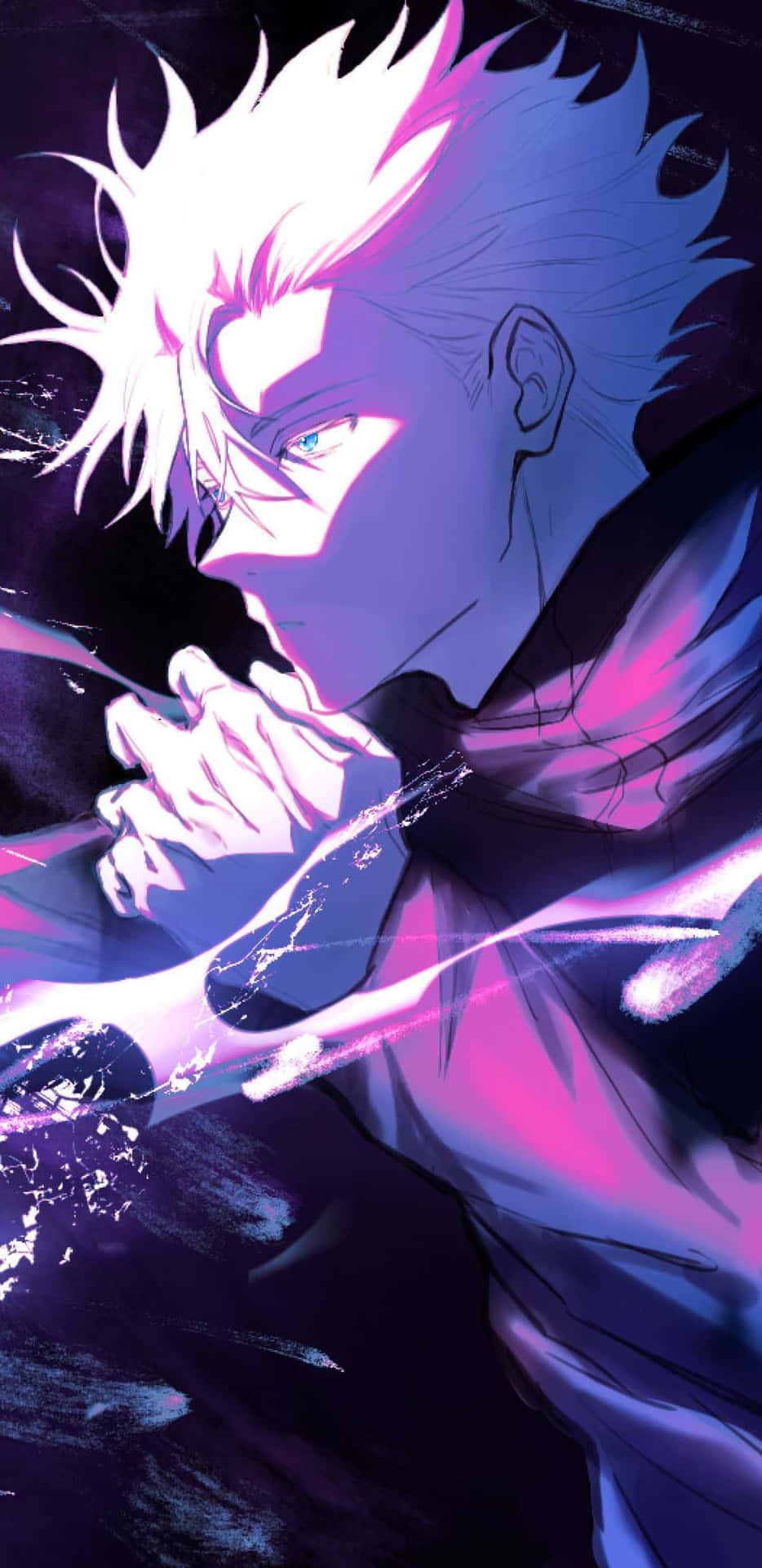 Android Anime Satoru Gojo Jujutsu Kaizen