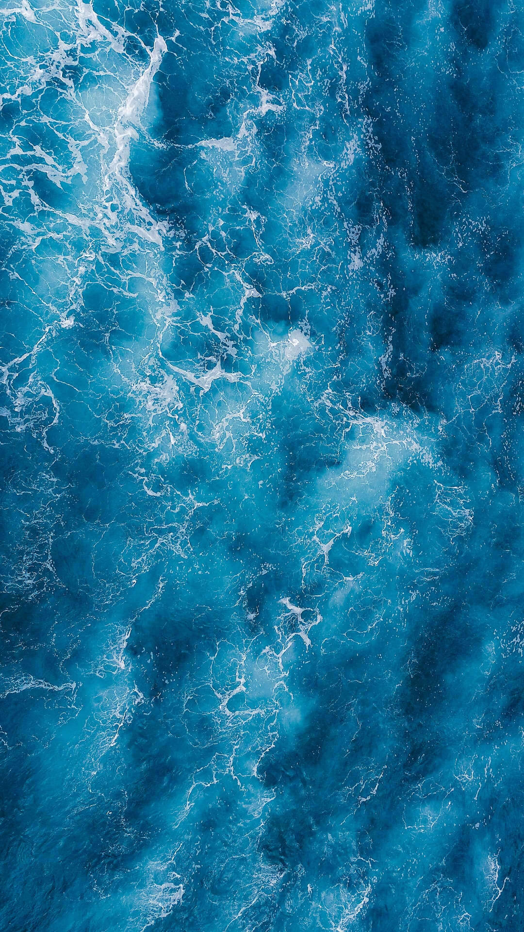 Android Blue Waves Background
