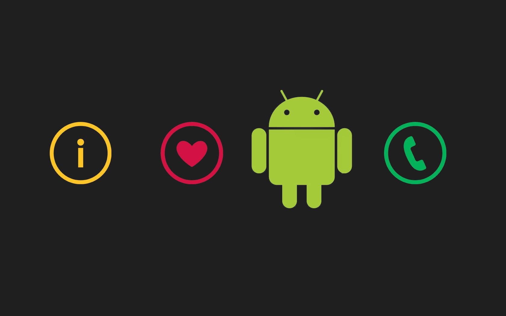 Android Developer Mobile Apps Icon Background