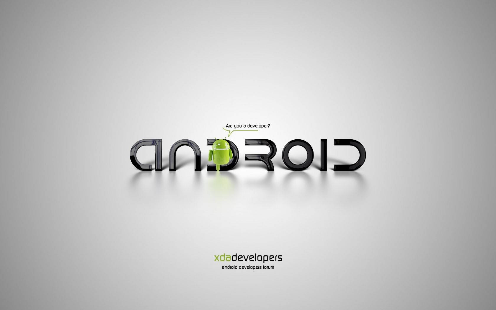 Android Developers Coding New App Background