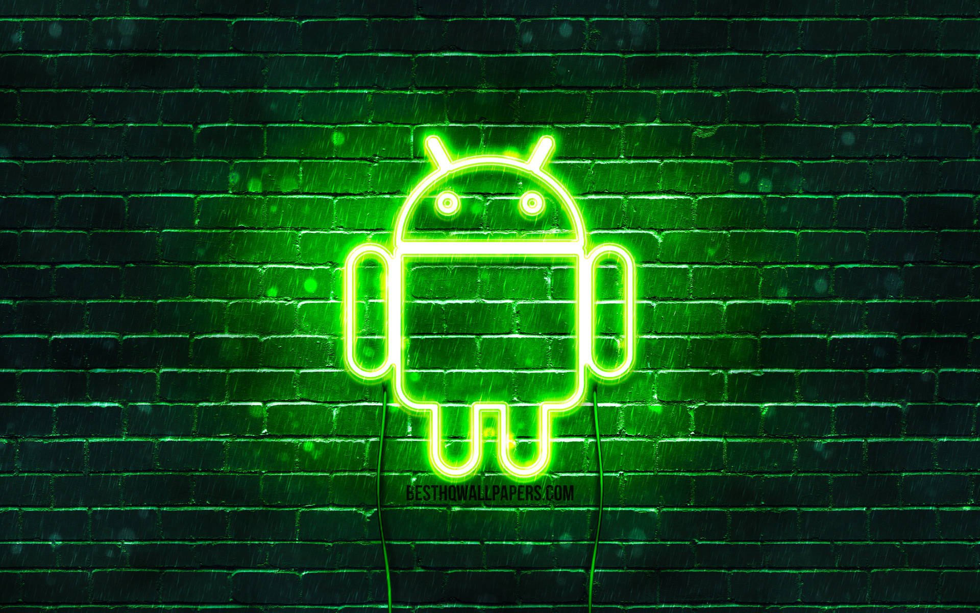 Android Green Robot Desktop Background