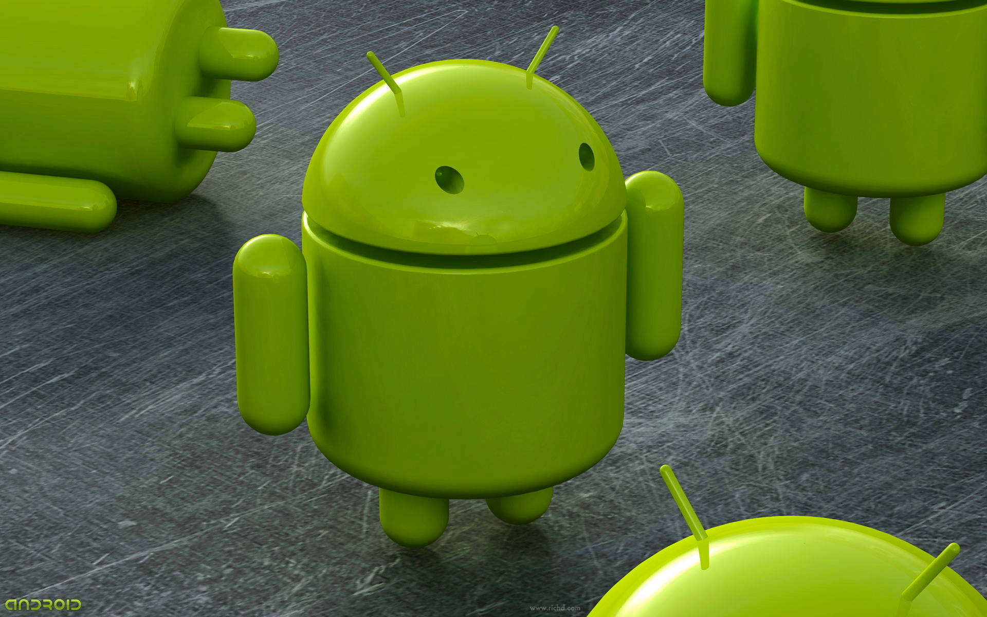 Android Logo Tablet Background