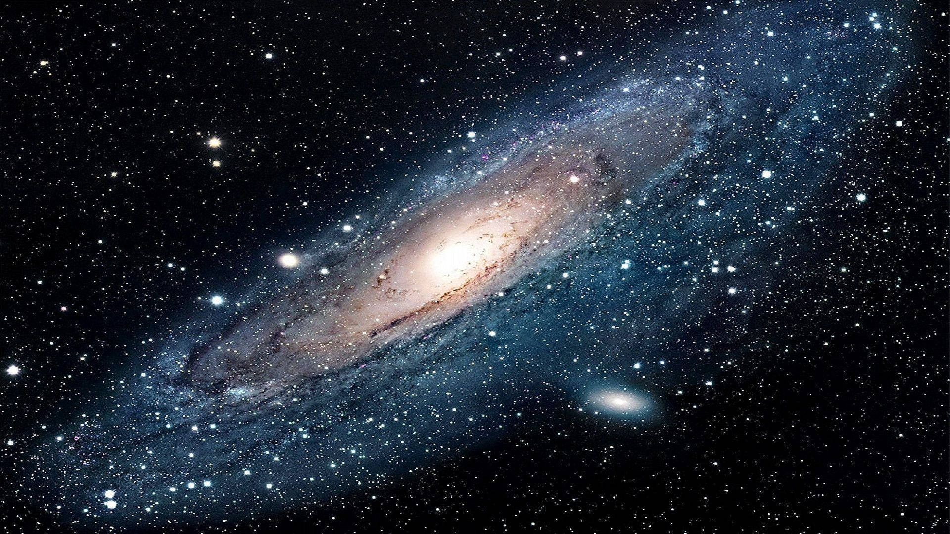 Andromeda Galaxy 1920x1080 Hd Space Background