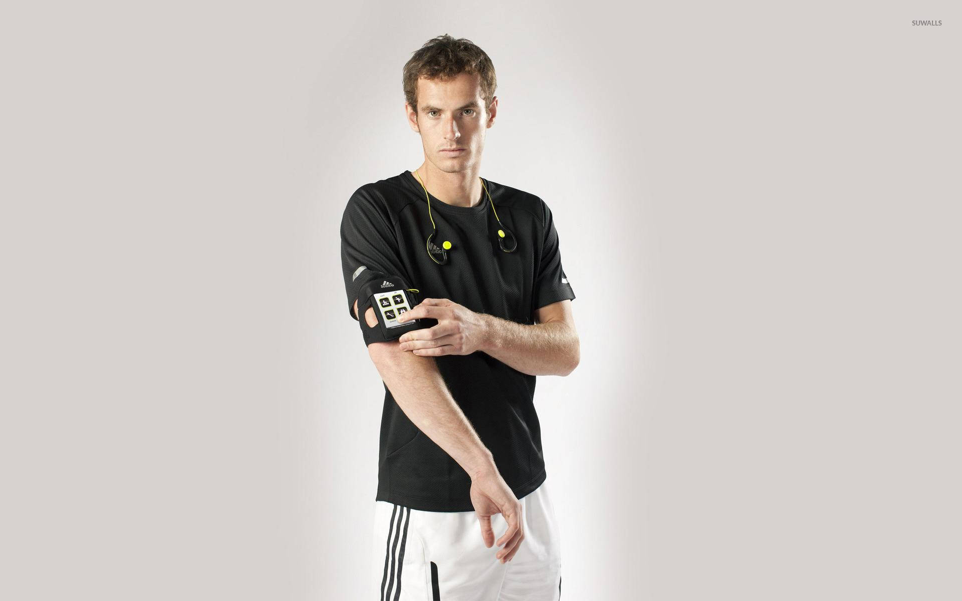 Andy Murray Endorsing Adidas Background