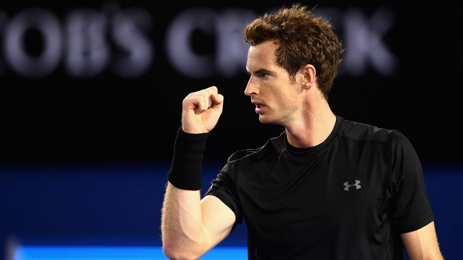 Andy Murray Focused On Winning Background