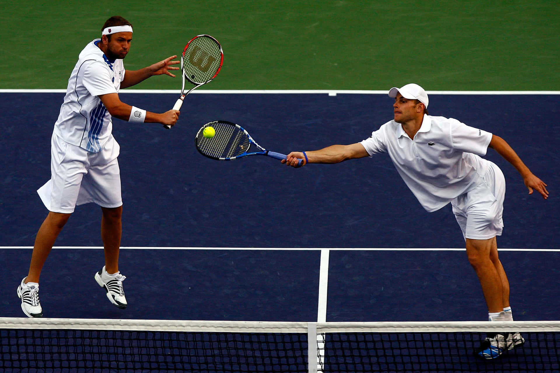 Andy Roddick And Mardy Fish