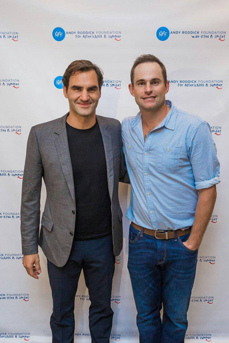 Andy Roddick And Roger Federer Foundation