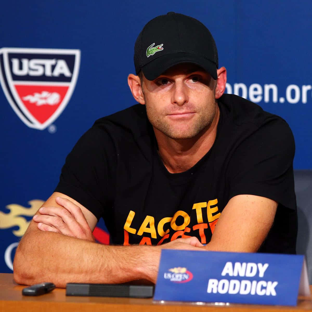 Andy Roddick With Arms Crossed