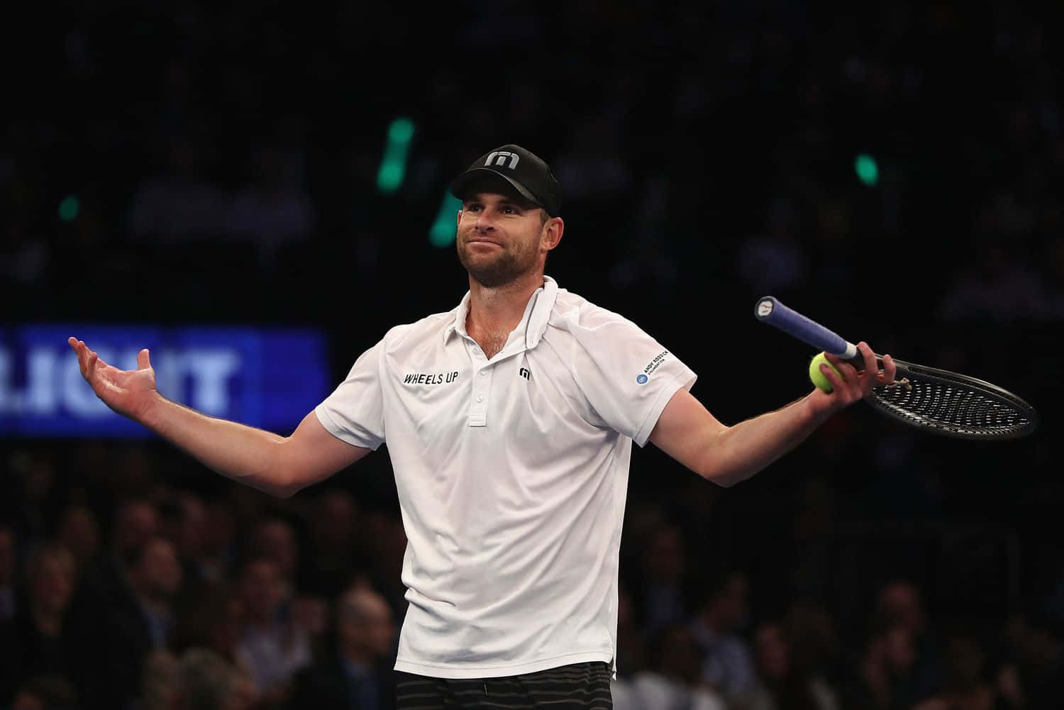 Andy Roddick With Arms Stretched