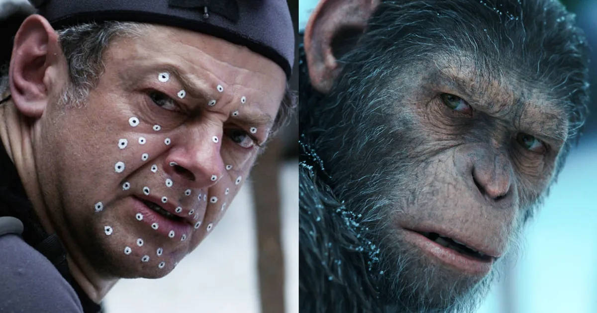 Andy Serkis As Ape Background