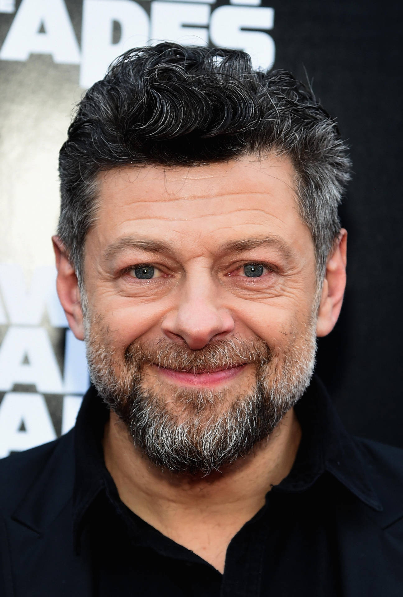 Andy Serkis In Portrait Background