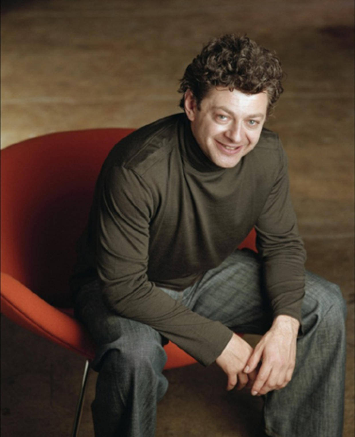 Andy Serkis In Red Chair