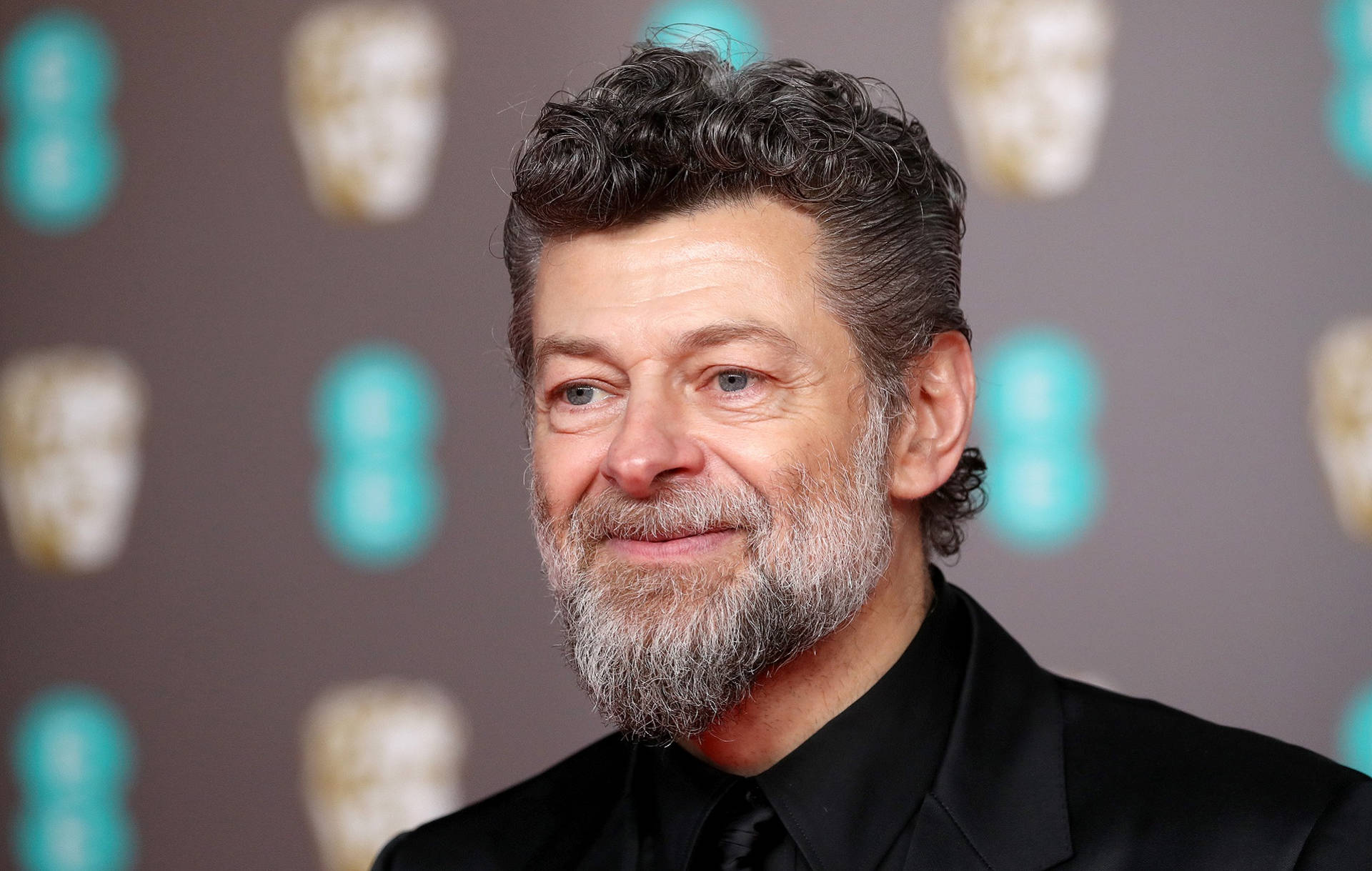 Andy Serkis With Beard Background