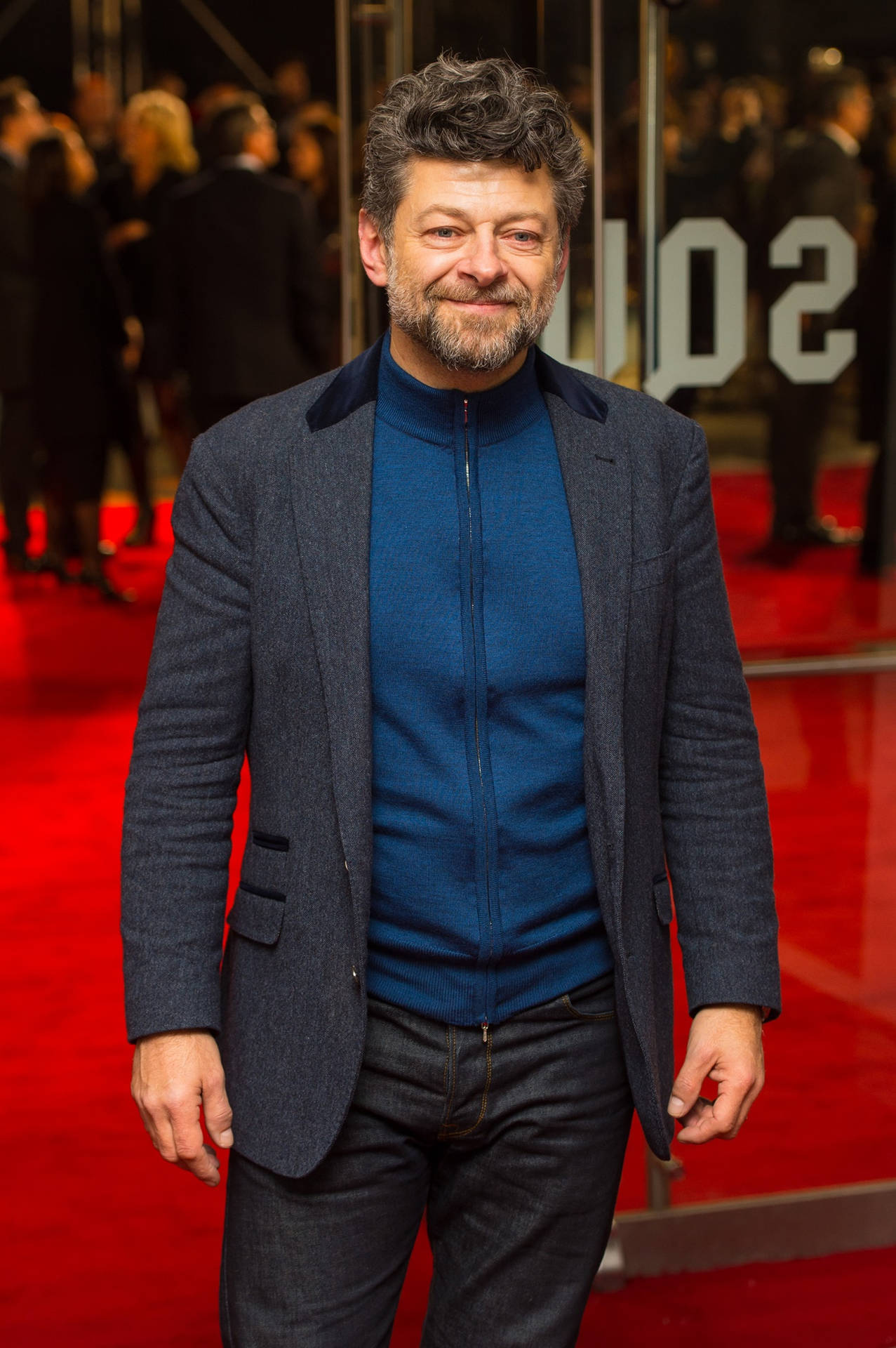 Andy Serkis With Casual Wear