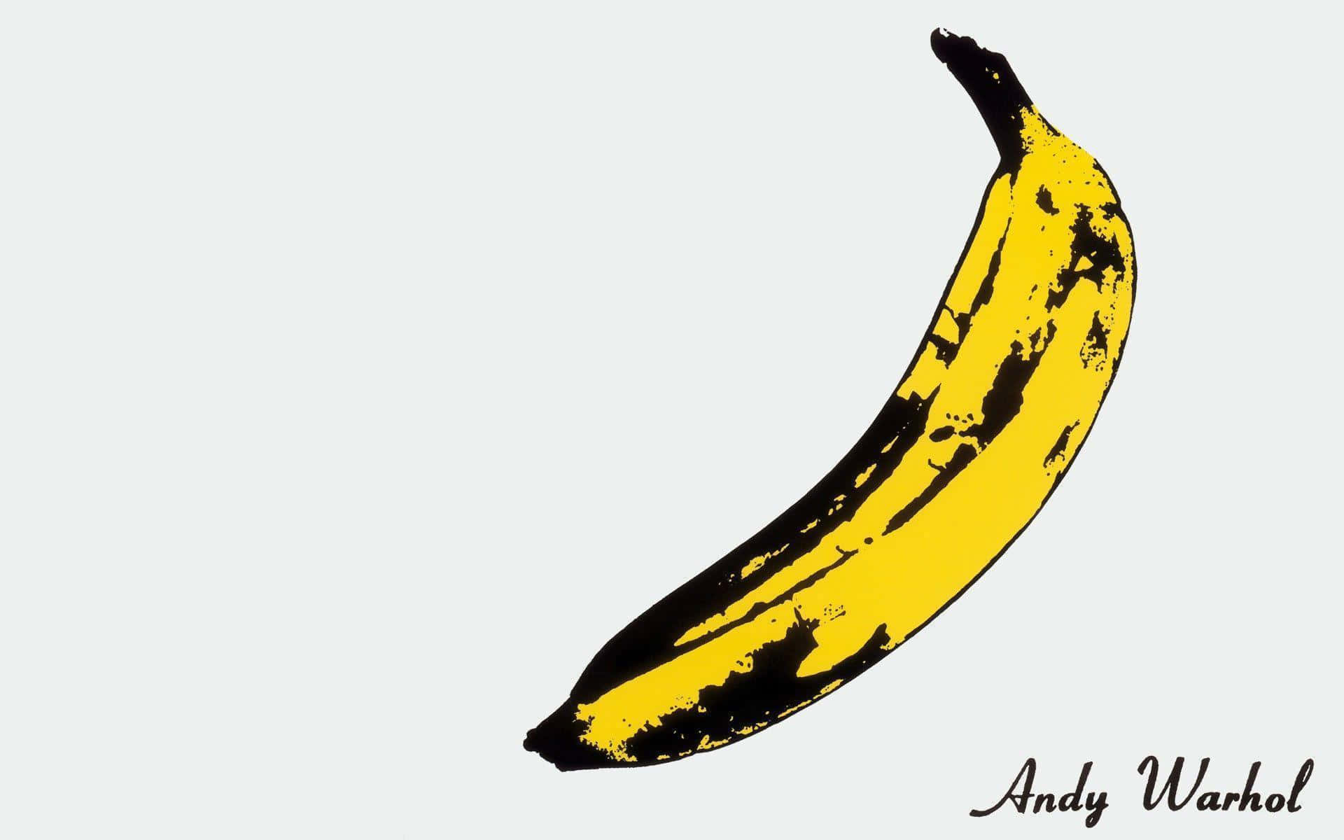 Andy Warhol Banana Background