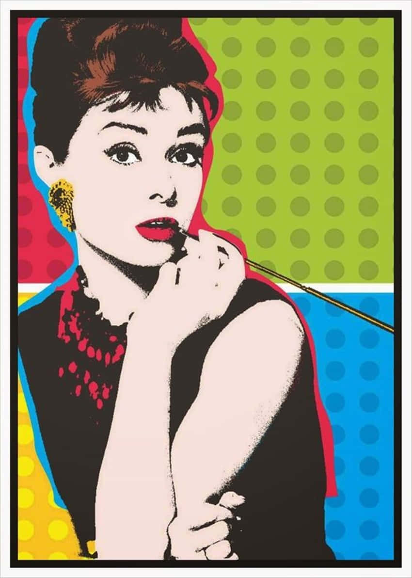 Andy Warhol Beautiful Female Background