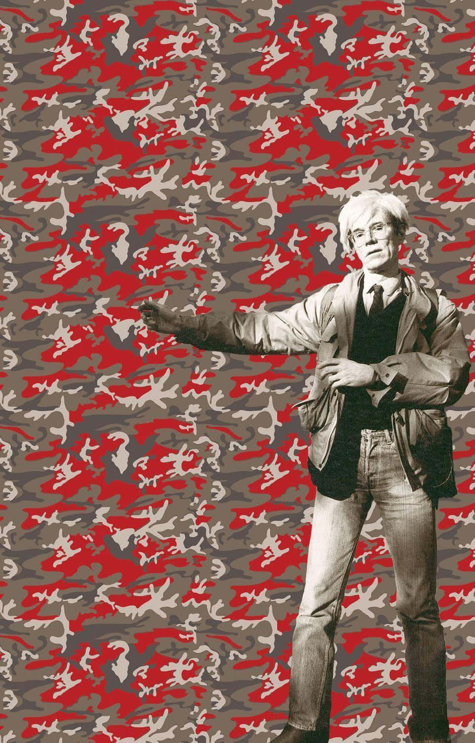 Andy Warhol Camouflage Self Portrait