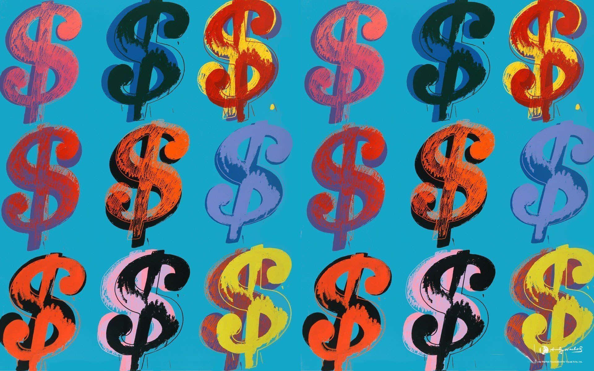 Andy Warhol Dollar Signs