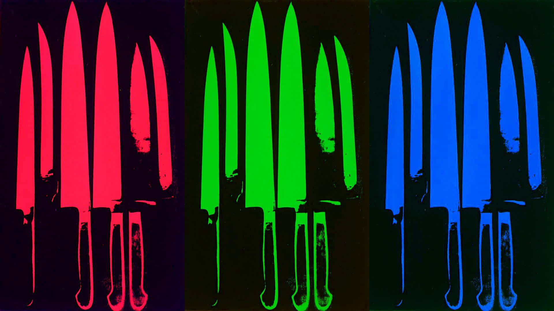 Andy Warhol Knife Background