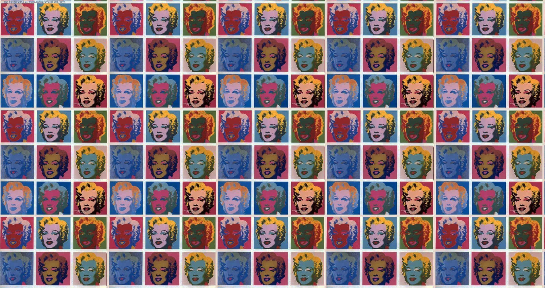 Andy Warhol Marilyn Diptych Background