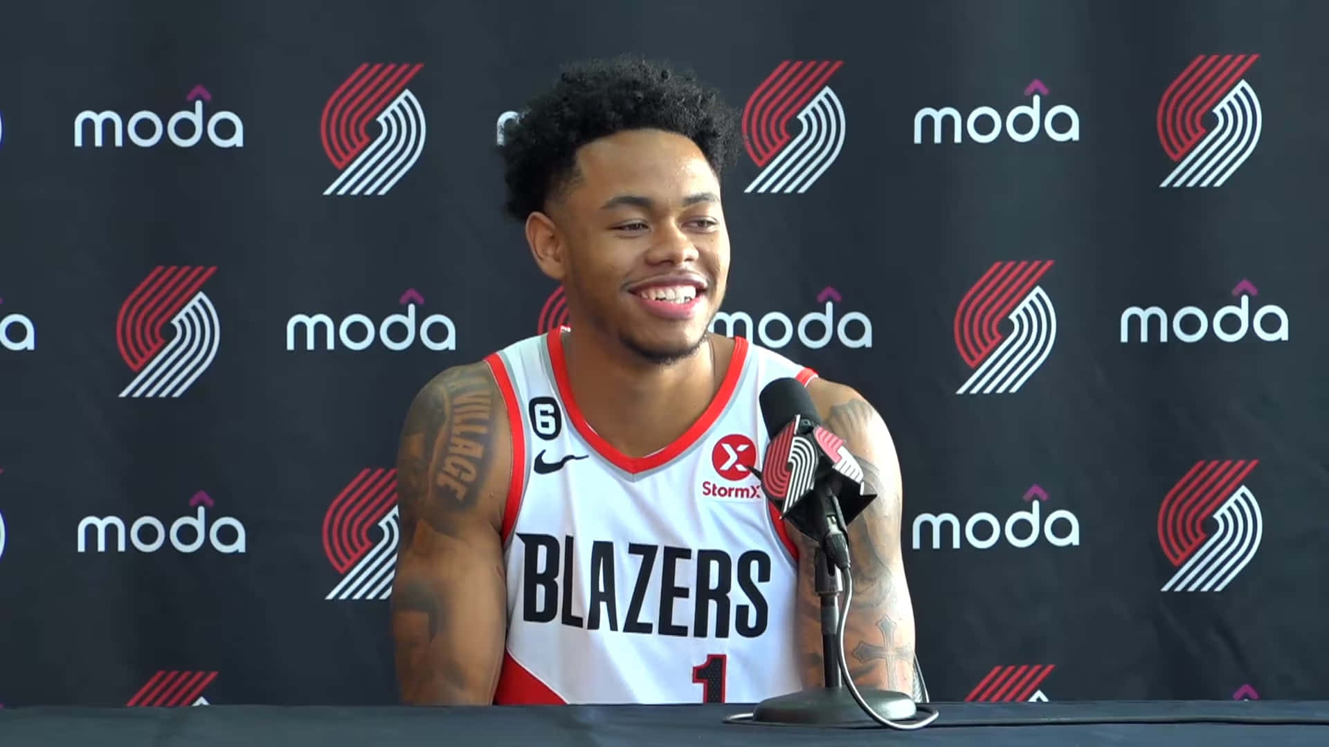 Anfernee Simons Press Conference