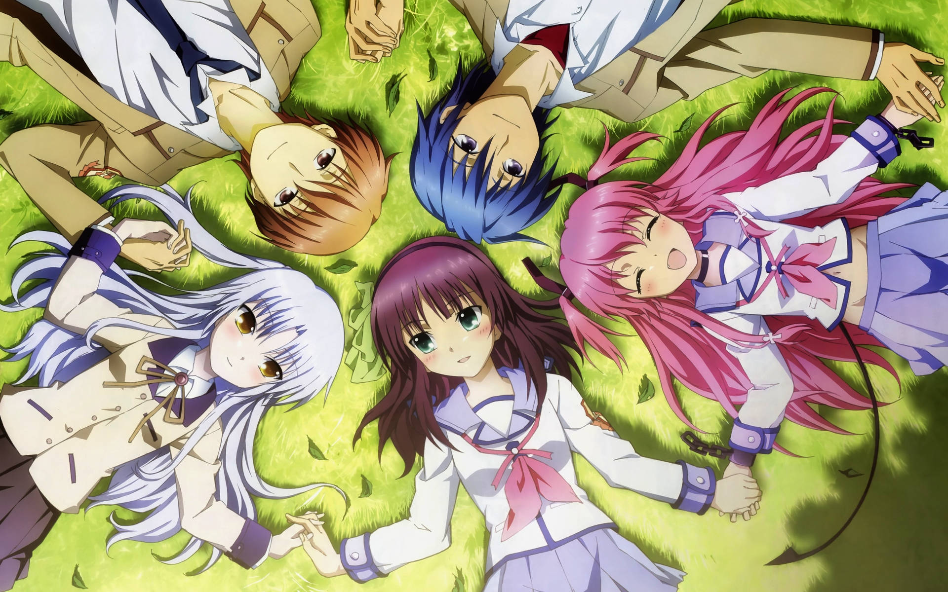 Angel Beats Characters Background