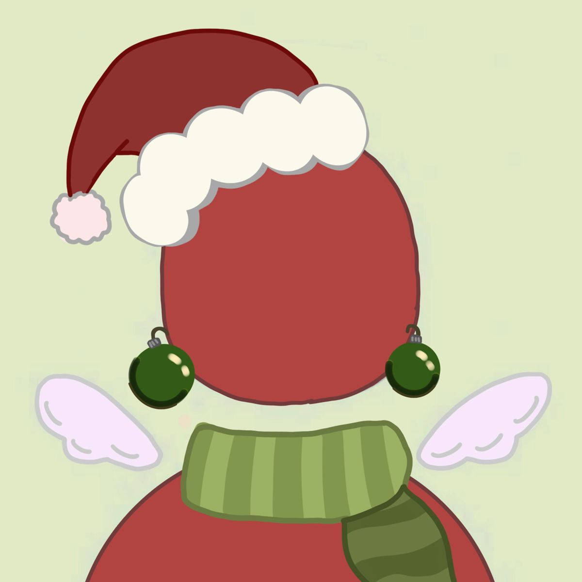 Angel Christmas Pfp Background